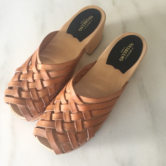 Swedish Hasbeens Shoes - Swedish Hasbeens- platform clog, open toe and cool